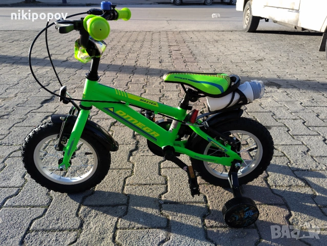BYOX Велосипед 12" MASTER зелен, снимка 8 - Велосипеди - 53531554