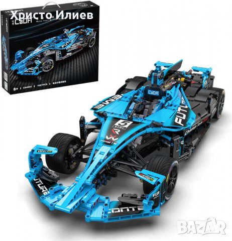 Формула Конструктор CaDa съвместим с Lego 1667ч. 1:8 Спортна Кола, снимка 7 - Конструктори - 39323014