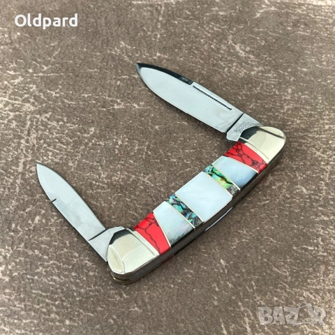 Среден джобен, сгъваем нож. Canoe RR2402, снимка 3 - Ножове - 52706372