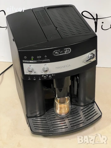 Кафемашина кафе автомат delonghı magnifica с гаранция, снимка 3 - Кафемашини - 51011602