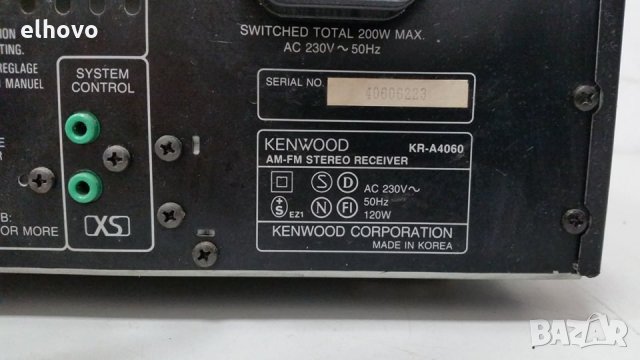 Ресивър Kenwood KR A4060, снимка 7 - Ресийвъри, усилватели, смесителни пултове - 28866874