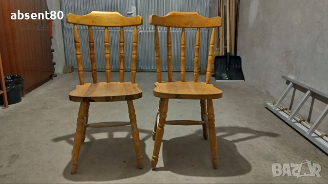 Дървени столове 