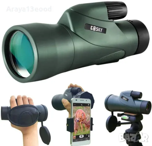 Водоустойчив и удароустойчив монокъл GOSKY Monocular12x55