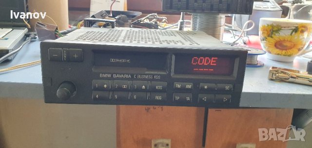 Bmw Bavaria C Business Rds Full Logic Cd Changer Control bmw  e28 e30 m3 е34   радио за БМВ  Japan 