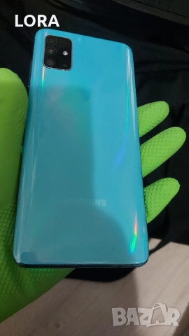 Samsung A51 Blue, снимка 3 - Samsung - 52602609