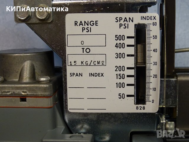 Трансмитер Taylor Pneumatic Transmitter 333TF00221, снимка 6 - Резервни части за машини - 35137048