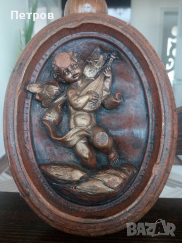 Продавам барелеф восъчни колекции на ангелчета-музиканти.Обявената цена е за всичките.Коментар--цена, снимка 3 - Колекции - 39586430