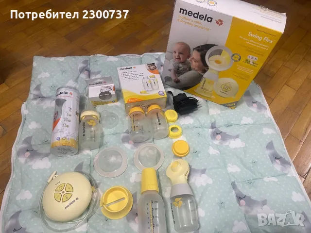 Двуфазна електрическа помпа за кърма Медела+ подарък