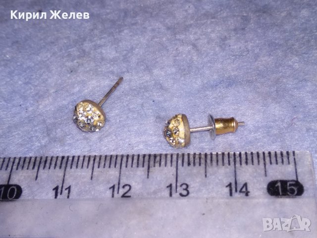 СРЕБЪРНИ ФЕШЪН АРТ ОБЕЦИ СРЕБРО 925 Част От КОМПЛЕКТ с БЯЛ ЕМАЙЛ и КРИСТАЛИ 37351, снимка 3 - Обеци - 40488281