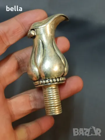 СТАРА ПОСРЕБРЕНА ТАПА KRAFT ALPACCA, снимка 3 - Антикварни и старинни предмети - 47737053