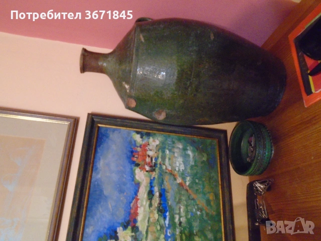 стомна, оцетник, глинена делва, снимка 2 - Колекции - 53195647