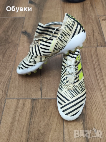 Футболни обувки Adidas Nemeziz 17.1, снимка 3 - Футбол - 52775270