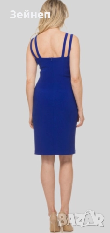 Къса рокля с презрамки на кръст, снимка 2 - Рокли - 51891811