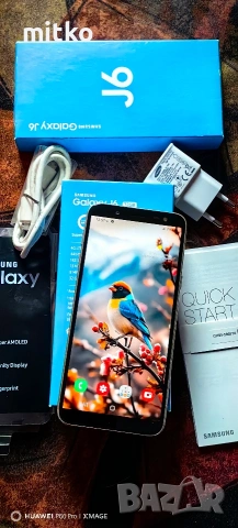 SAMSUNG GALAXY J6 DUOS GOLD-Перфектно състояние.Пълен комплект , снимка 4 - Samsung - 53022946