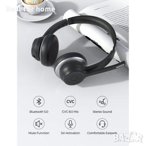 Mpow HC5 висококачествени безжични слушалки, снимка 6 - Bluetooth слушалки - 40395558