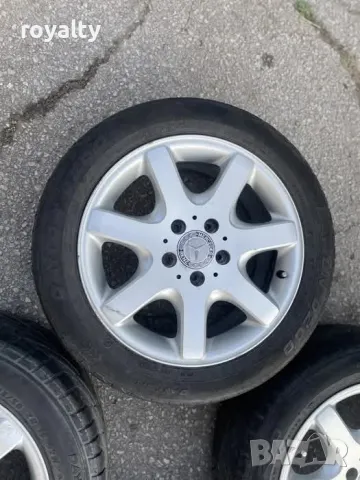 5х112 16 джанти Спорт пакет Mercedes w203 W208 w209 5x112 C Class, снимка 6 - Аксесоари и консумативи - 49510022