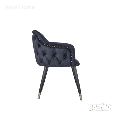 Трапезен стол, Enigma, Черен, снимка 2 - Столове - 44854942