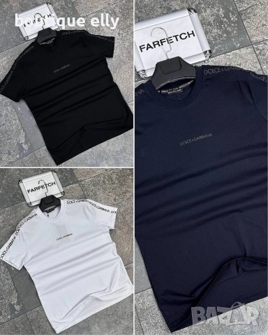 мъжка тениска в черно