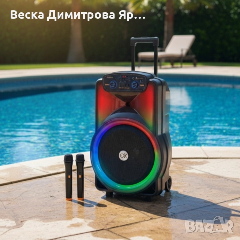 Караоке тонколона , снимка 2 - Тонколони - 52135034