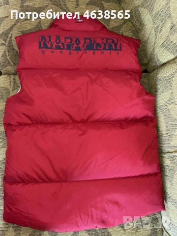 Двулицев младежки елек Napapijri 12/152, снимка 6 - Детски якета и елеци - 52252908