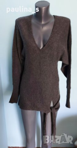 Кашмирена туника тип пуловер "Robert Rodriguez"® / унисайз , снимка 2 - Блузи с дълъг ръкав и пуловери - 32756339