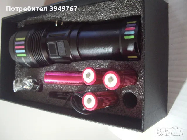 Мощен акумулаторен прожектор., снимка 5 - Прожектори - 49393788