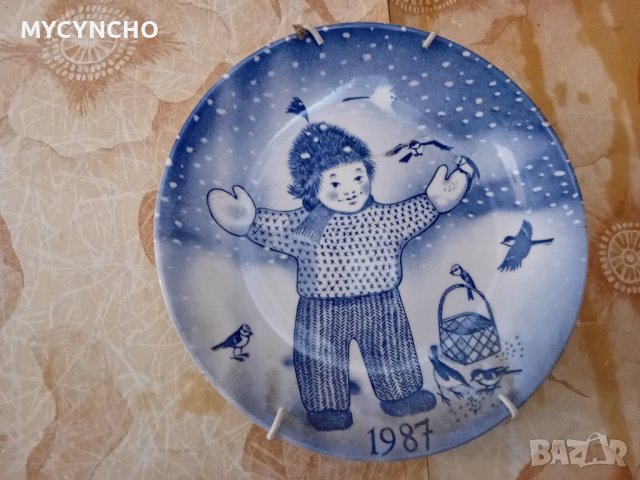 оригинални декоративни шведски чинии, снимка 8 - Чинии - 43295530