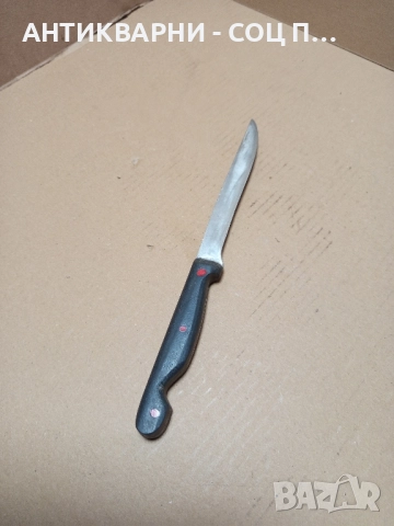 Стар Ръчно Кован Касапски Нож Тегло 0.110кг., снимка 3 - Антикварни и старинни предмети - 51477244