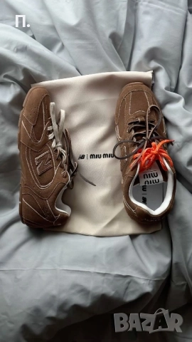 Miu miu & new balance , снимка 3 - Дамски ежедневни обувки - 52908525