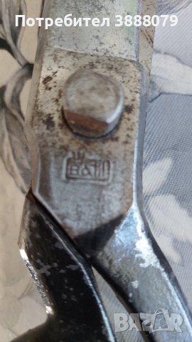 Стара шивашка ножица , снимка 3 - Антикварни и старинни предмети - 43018482