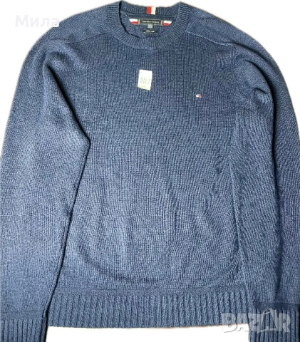 Tommy Hilfiger - Мъжки пуловер ( Мериносова Вълна 100%  ) / XXL, снимка 3 - Пуловери - 52631334