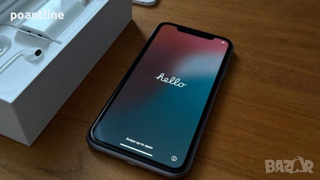 iPhone 11 purple 64GB + EarPods и зарядно за айфон, снимка 6 - Apple iPhone - 53254750