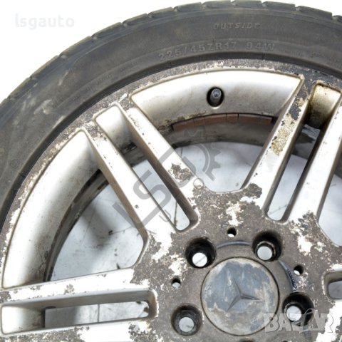 Алуминиева джанта 5x112 с гума R17 Mercedes-Benz C-Class 204 (W/S/C)(2007-2014) ID: 98118, снимка 2 - Части - 40287820