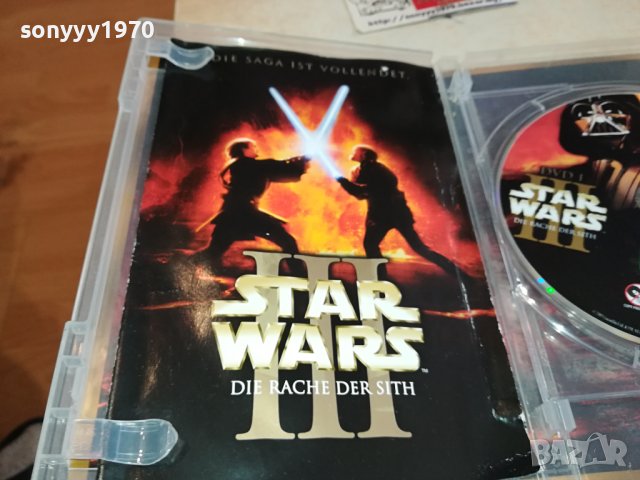 STAR WARS X2 DVD 0502241148, снимка 11 - DVD филми - 44141270