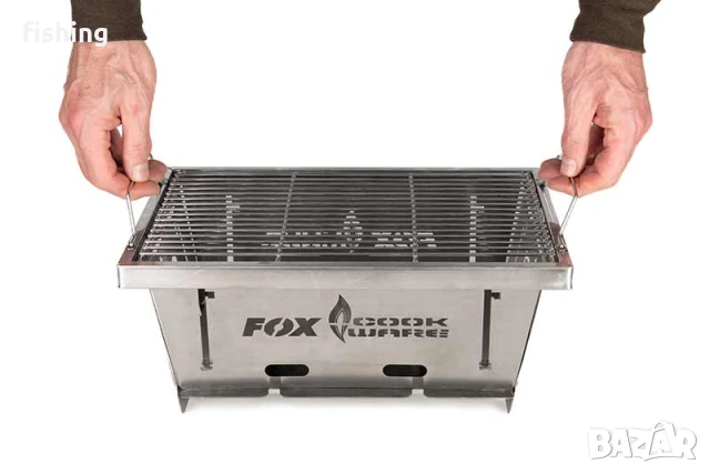 FOX Cookware Foldable BBQ - Барбекю, снимка 8 - Екипировка - 50854219