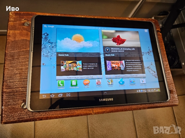10.1" таблет Samsung Galaxy Tab 2 GT-P5100 Има зарядно. В отлично техническо и визуално състояние. , снимка 4 - Таблети - 52659477