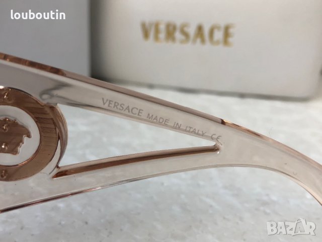 Versace MEDUSA ICON SHIELD слънчеви очила UV 400 защита, снимка 11 - Слънчеви и диоптрични очила - 39121214