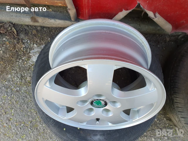 Джанти за Шкода 5x100x6J14ет43, снимка 6 - Гуми и джанти - 50556317