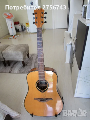 Китара - LAG акустична - лява ръка, снимка 1