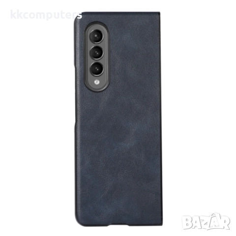 Samsung Galaxy Z Fold4 Удароустойчив Кожен Калъф и Протектор, снимка 6 - Калъфи, кейсове - 52382509