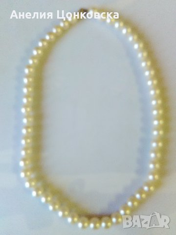 Колие от едри перли, снимка 3 - Подаръци за жени - 27402370