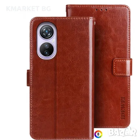 Blackview A200 Pro IDEWEI Wallet Калъф и Протектор, снимка 1 - Калъфи, кейсове - 48133145