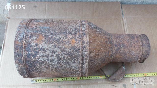 възрожденски метален гюм, съд за мляко - 12 литров , снимка 8 - Антикварни и старинни предмети - 39146725
