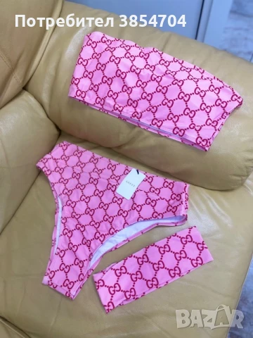 Бански бикини Гучи*Gucci technical swim, снимка 14 - Бански костюми - 51219344