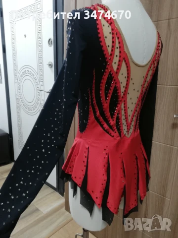 Трико ново за художествена гимнастика размер S, снимка 2 - Художествена гимнастика - 51329091