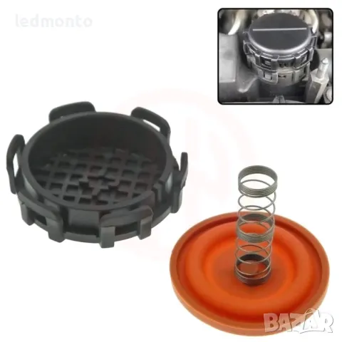 Мембрана клапан картерни газове и капачка PCV 1.6 HDI 8V, снимка 5 - Части - 38189694
