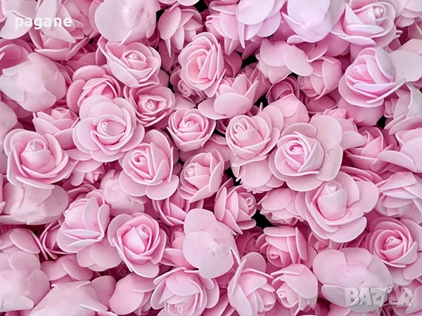 Рози от фоам 3.5 см, снимка 6 - Ученически пособия, канцеларски материали - 39784587