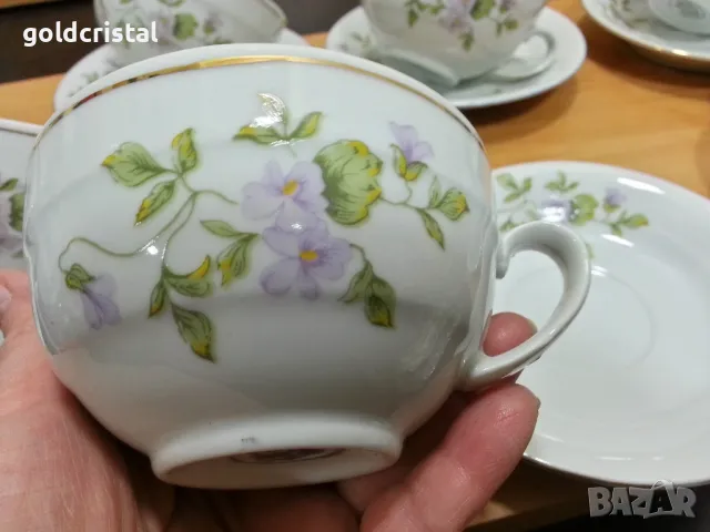 Стар български порцелан чаши за чай, снимка 7 - Антикварни и старинни предмети - 49157944
