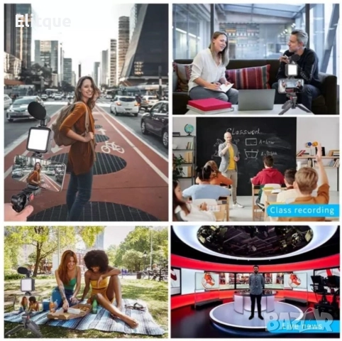 Професионален видео трансформатор, Bluetooth, микрофон, LED прожектор, снимка 10 - Друга електроника - 52865408