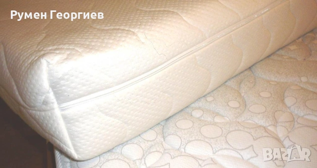 Двулицев латексов матрак 190х82х18 см със св0аляем калъф, снимка 3 - Матраци - 53591905